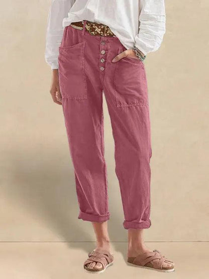 Linen Trousers – Seraphina by Maravesse (42)
