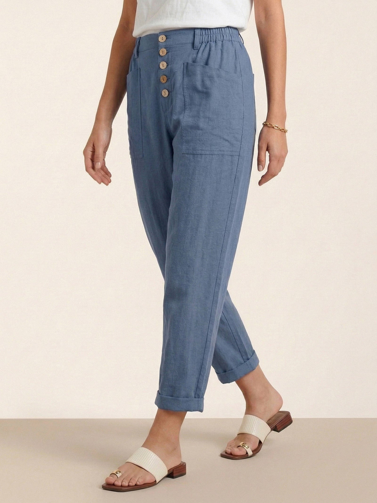 Linen Trousers – Seraphina by Maravesse (21)