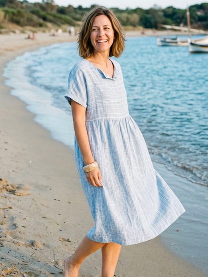 Linen Mini Dress – Hanna by Maravesse (11)