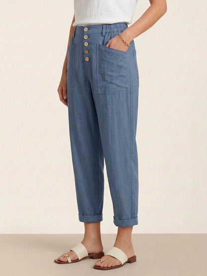 Linen Trousers – Seraphina by Maravesse (19)