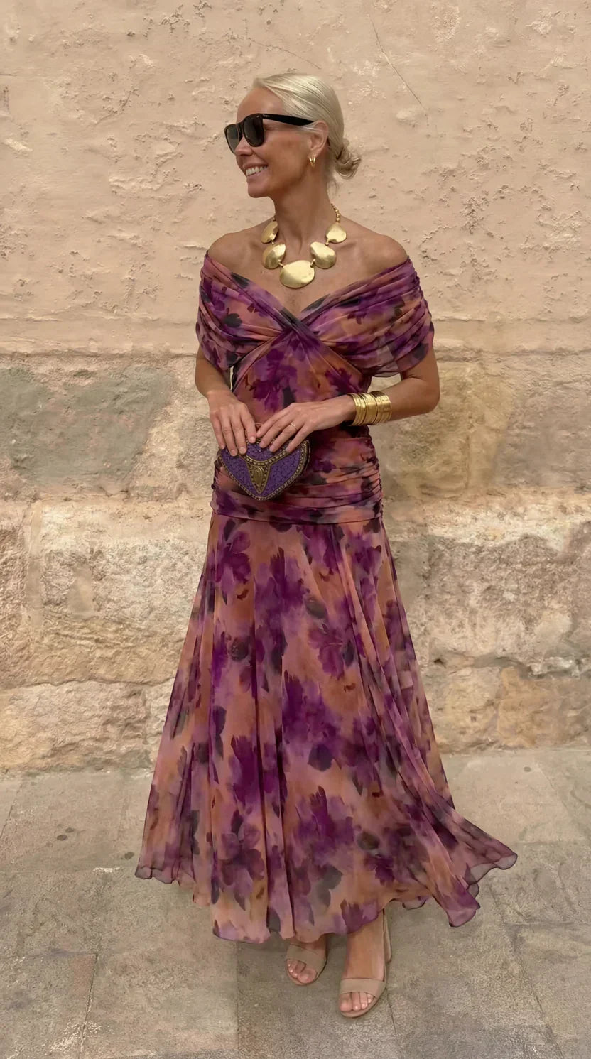 Dress in Enchanted Garden – Celine by Maravesse