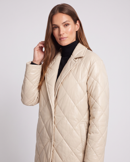 Quilted Leopard Puffer Jacket – Philippa by Maravesse (3)