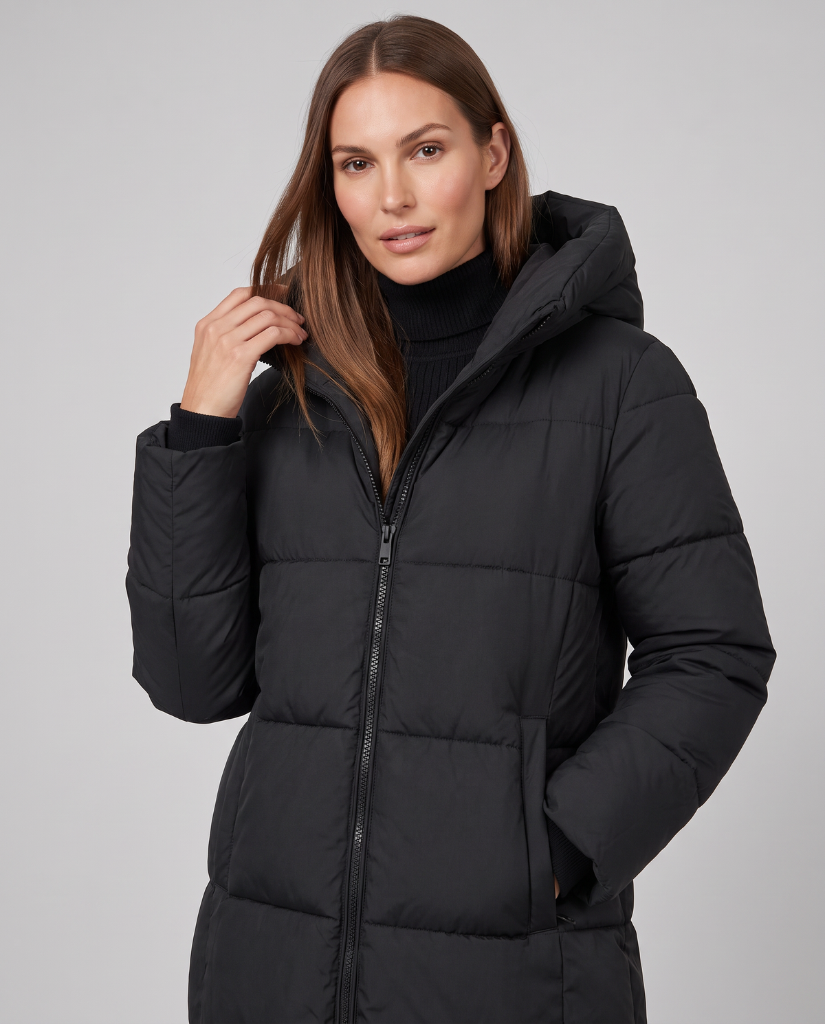 Quilted Puffer Jacket – Louisa by Maravesse (4)