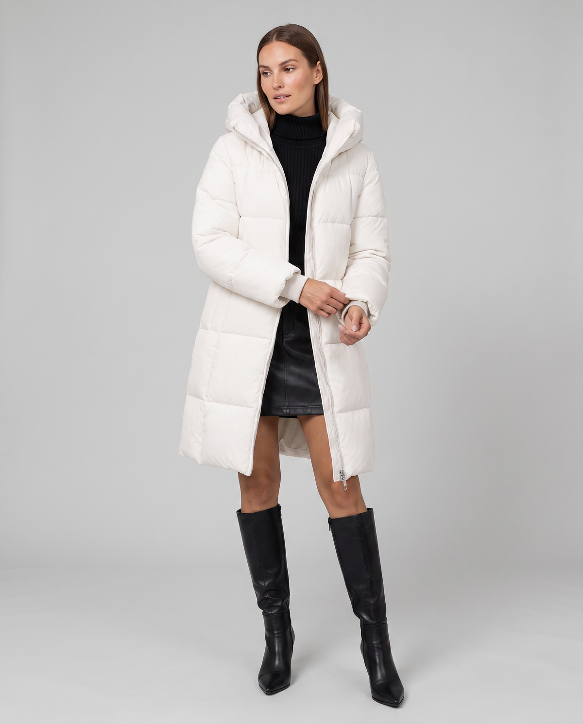 Quilted Puffer Jacket – Louisa by Maravesse (7)