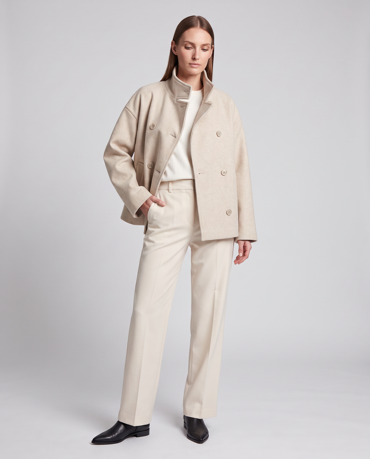 Wool Coat – Antoinette by Maravesse (2)