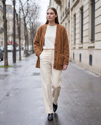 Teddy Relaxed Cardigan – Mirabel by Maravesse (5)