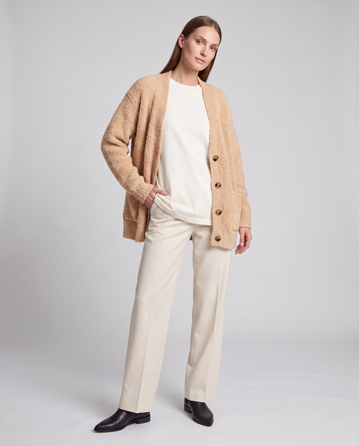 Teddy Cardigan – Philippa by Maravesse (2)