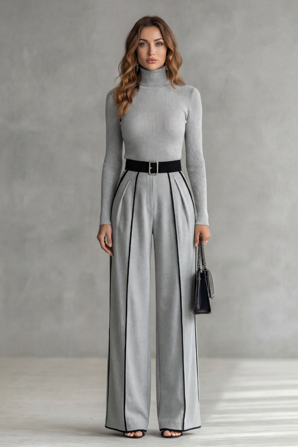 Turtleneck Jumpsuit – Rosa by Maravesse (6)
