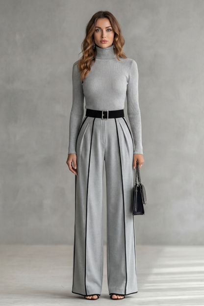 Turtleneck Jumpsuit – Rosa by Maravesse (6)