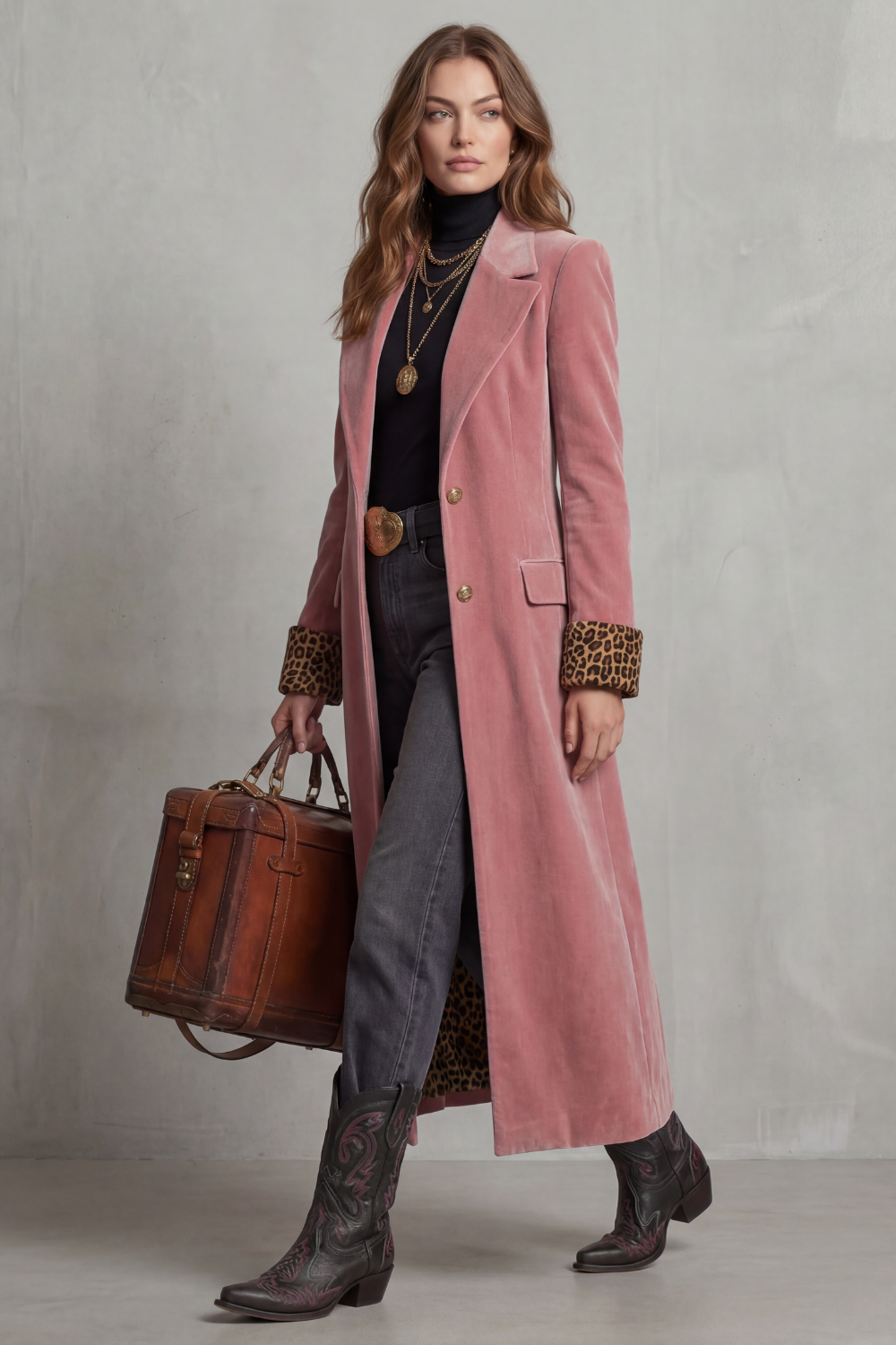 Velvet Leopard Coat – Aurelia by Maravesse (3)