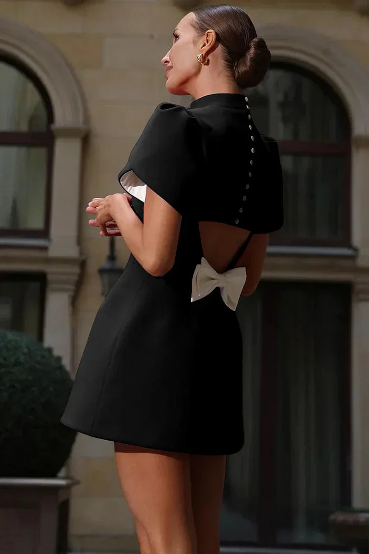 Minimal Mini Dress – Leonie by Maravesse (12)