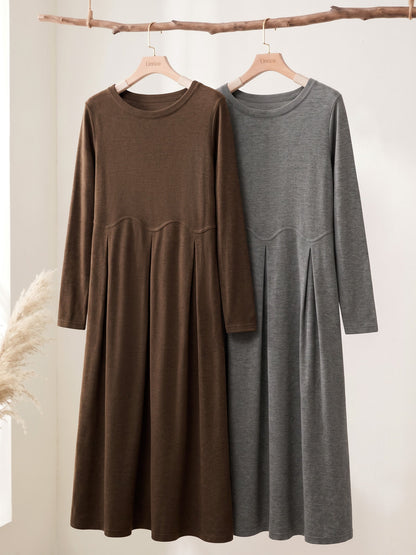 Wool Midi Dress – Sabine by Maravesse (41)