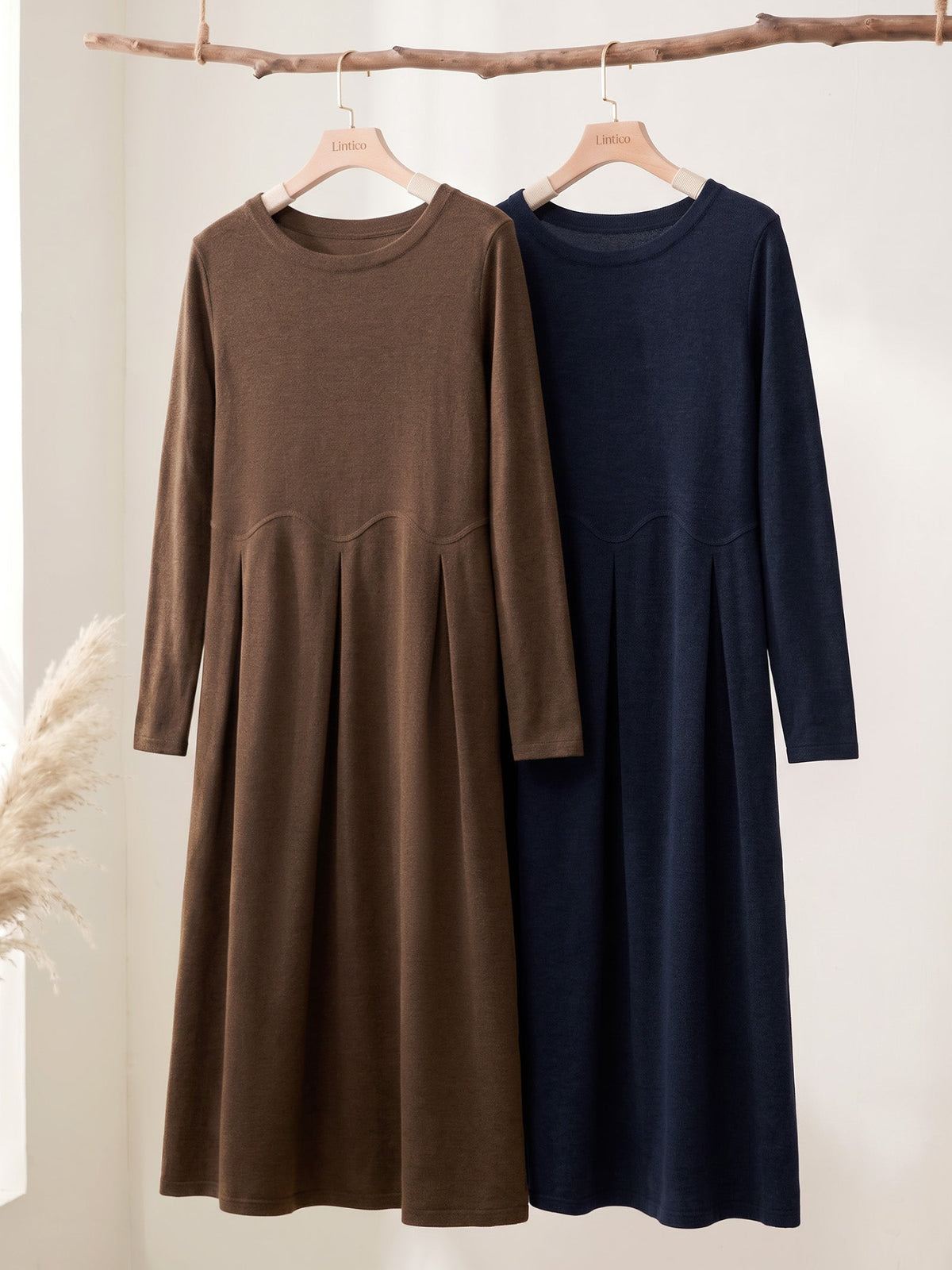 Wool Midi Dress – Sabine by Maravesse (37)