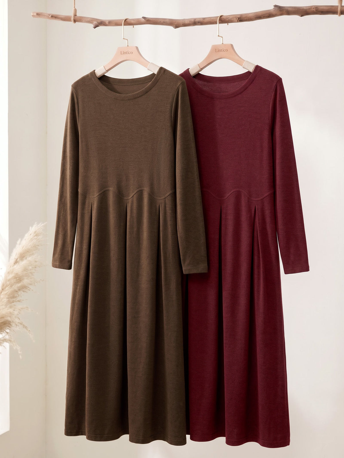 Wool Midi Dress – Sabine by Maravesse (35)