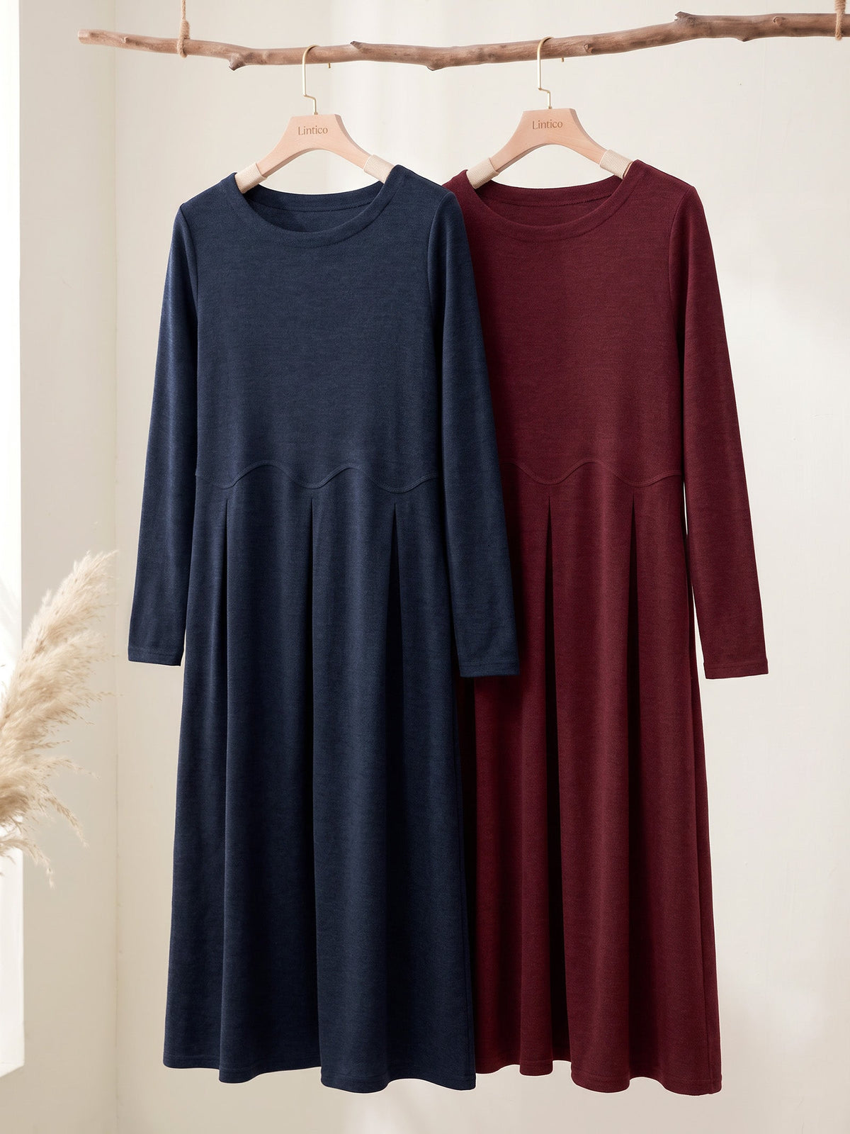 Wool Midi Dress – Sabine by Maravesse (39)