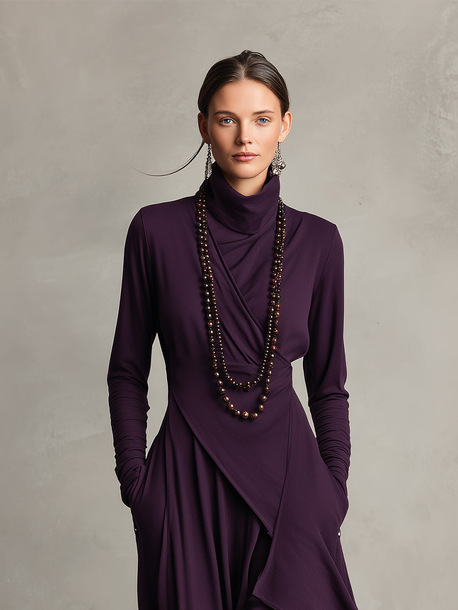 Draped Dress – Victoire by Maravesse (5)