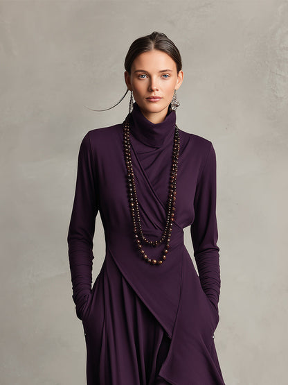 Draped Dress – Victoire by Maravesse (5)