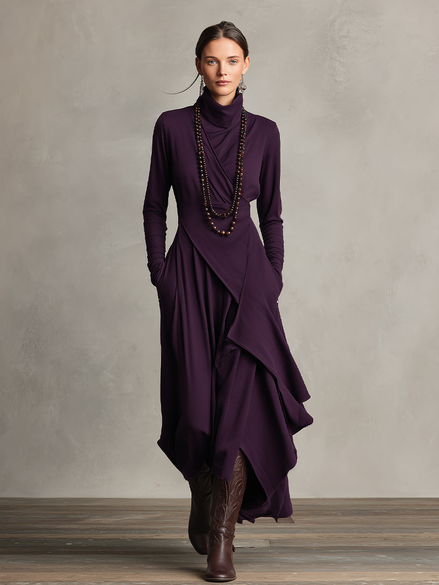 Draped Dress – Victoire by Maravesse (6)