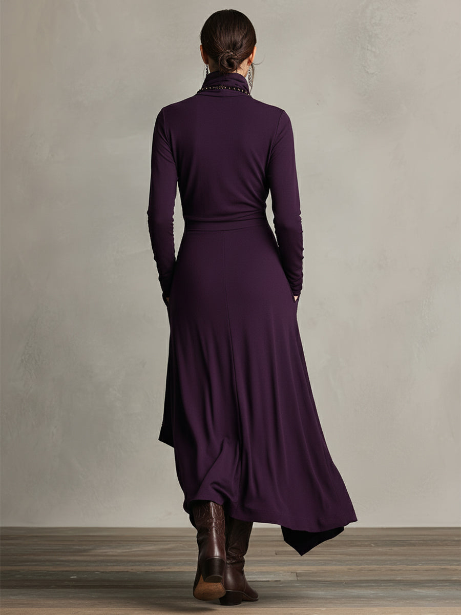 Draped Dress – Victoire by Maravesse (7)