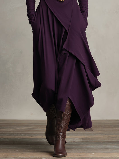 Draped Dress – Victoire by Maravesse (9)