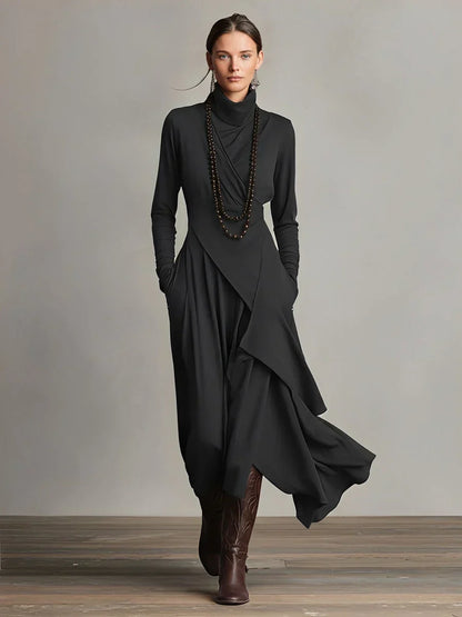 Draped Dress – Victoire by Maravesse (2)