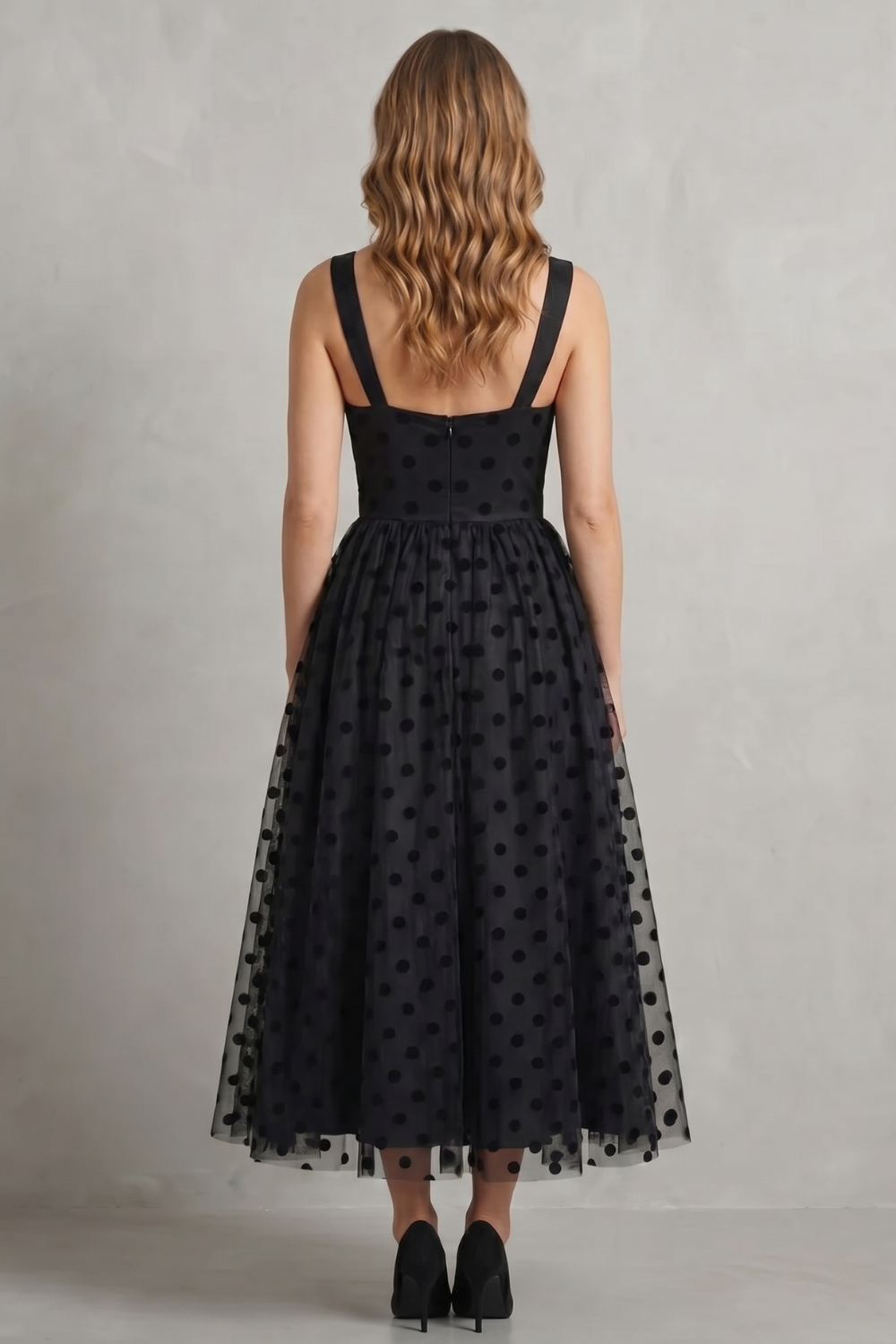 Corset Tulle Midi Dress – Dorthe by Maravesse (4)