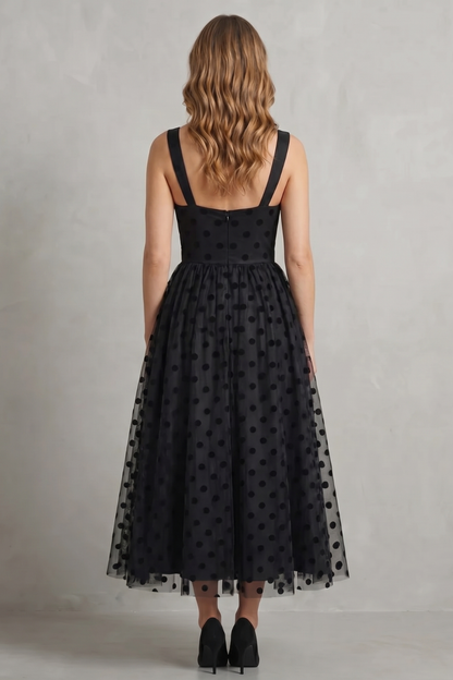 Corset Tulle Midi Dress – Dorthe by Maravesse (4)