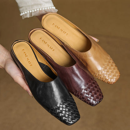 Timeless Leather Mules – Giselle by Maravesse (22)