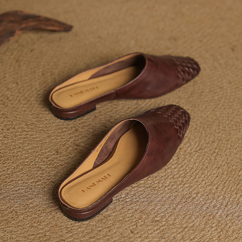 Timeless Leather Mules – Giselle by Maravesse (13)