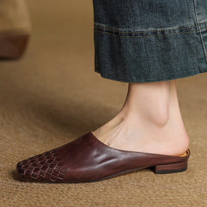 Timeless Leather Mules – Giselle by Maravesse (12)
