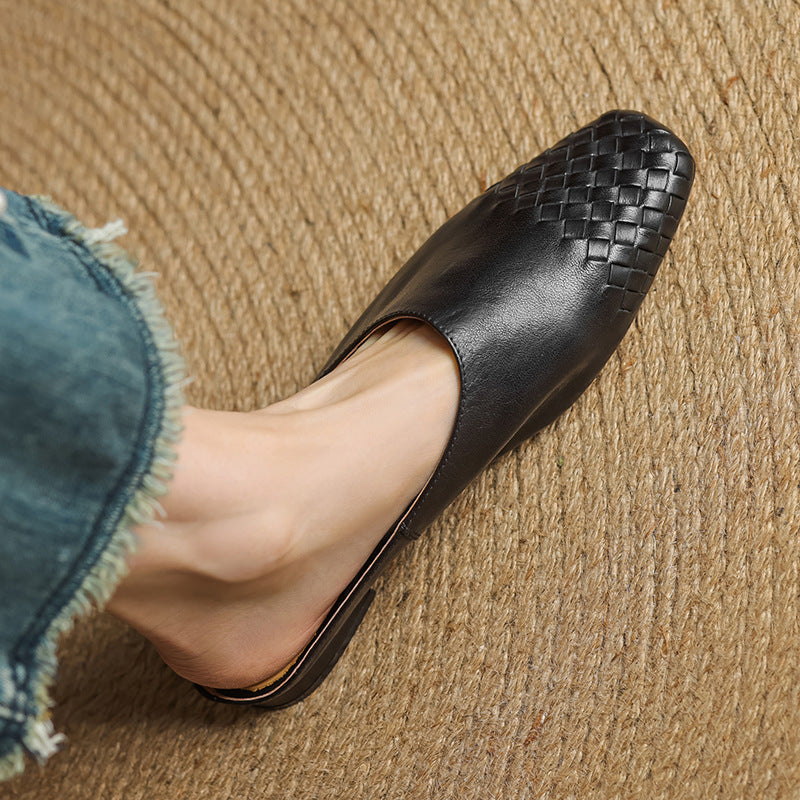 Timeless Leather Mules – Giselle by Maravesse (19)