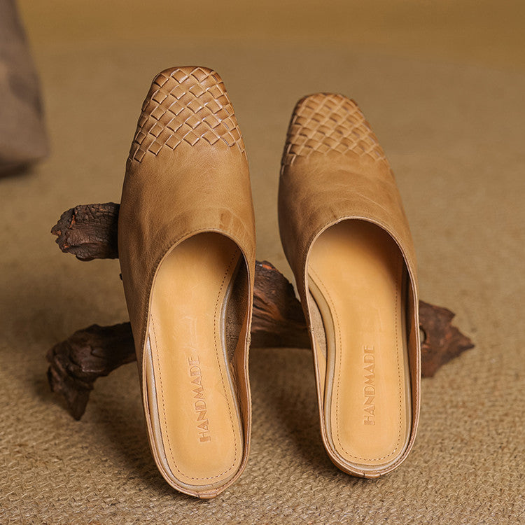 Timeless Leather Mules – Giselle by Maravesse (7)