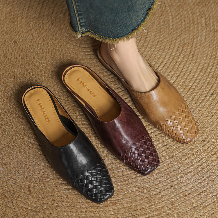 Timeless Leather Mules – Giselle by Maravesse (9)