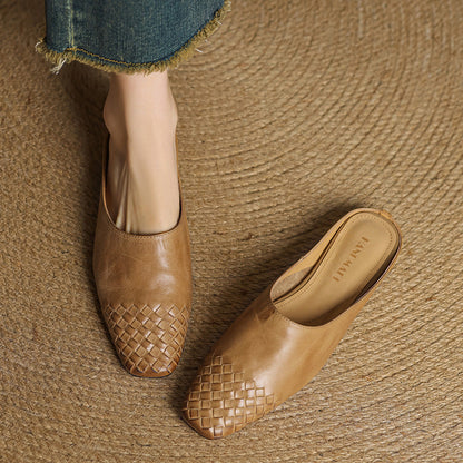 Timeless Leather Mules – Giselle by Maravesse (6)