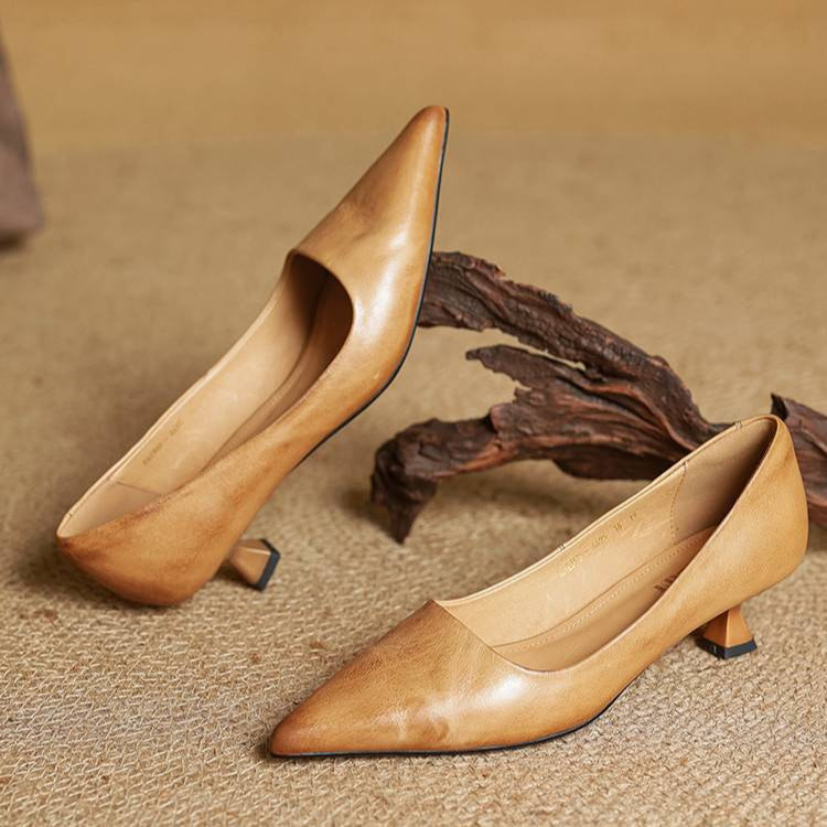 Kitten Heel Heels – Josephine by Maravesse (21)