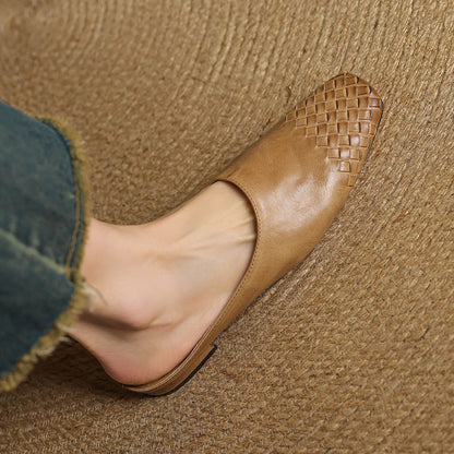 Timeless Leather Mules – Giselle by Maravesse (4)