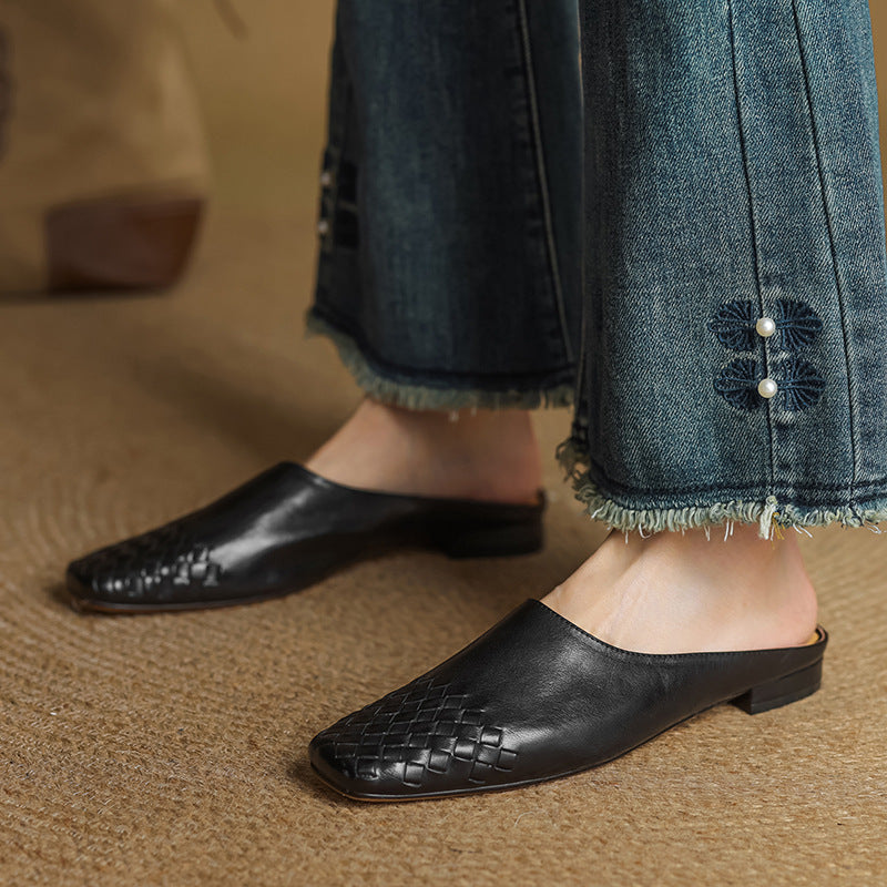 Timeless Leather Mules – Giselle by Maravesse (18)