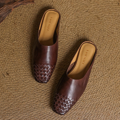 Timeless Leather Mules – Giselle by Maravesse (15)