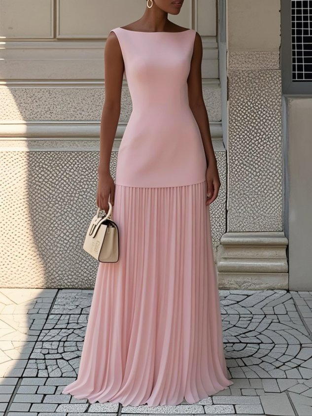 Formal Skirt Set in Pink – Margaux by Maravesse