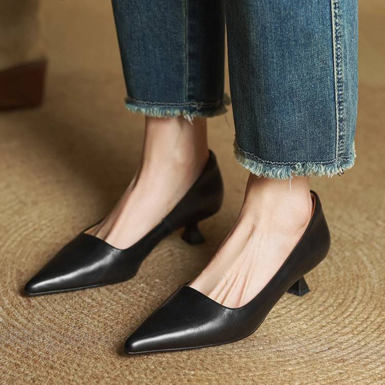 Kitten Heel Heels – Josephine by Maravesse (25)