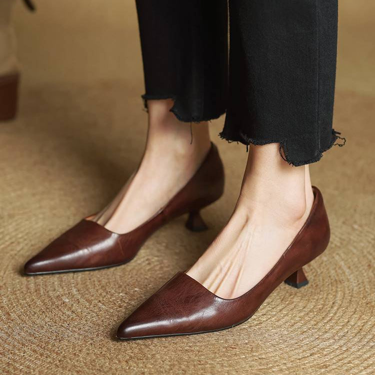 Kitten Heel Heels – Josephine by Maravesse (13)