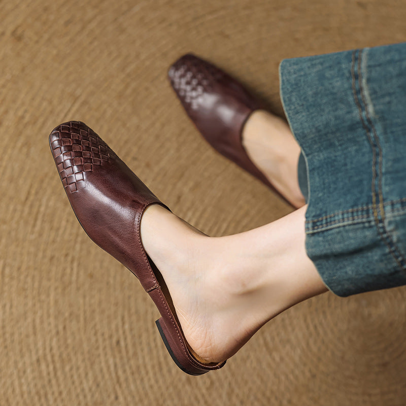 Timeless Leather Mules – Giselle by Maravesse (10)