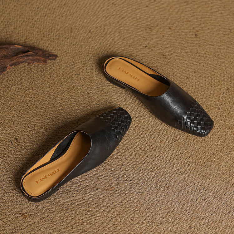 Timeless Leather Mules – Giselle by Maravesse (21)