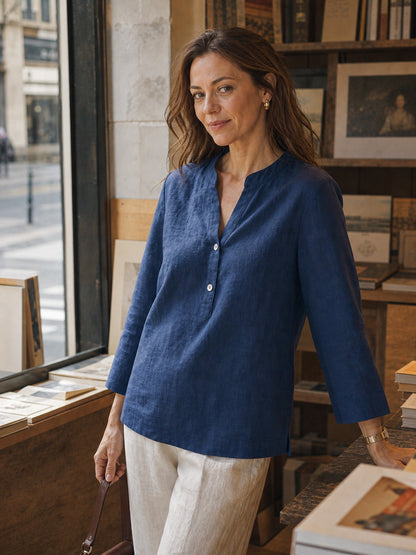 Linen Jumper – Juliette by Maravesse (10)