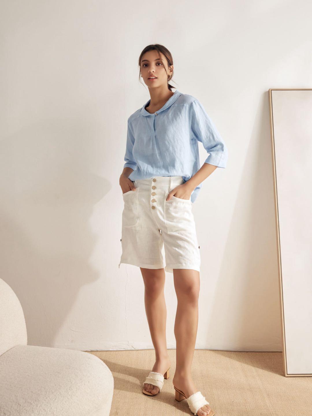 Linen Blouse – Lavinia by Maravesse (8)