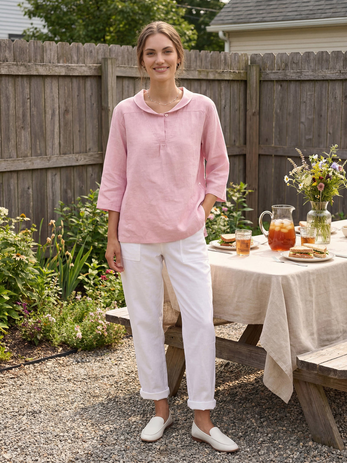 Linen Blouse – Lavinia by Maravesse (20)