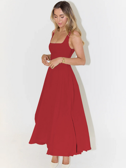 Square-Neck Midi Dress – Lise by Maravesse (23)