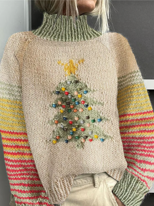 Festive Jumper in Multicolored – Eleanor by Maravesse