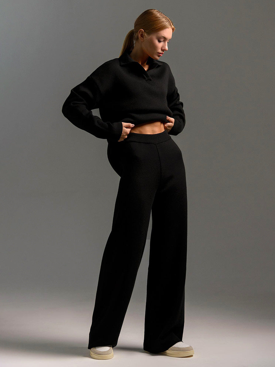 Oversized Sleep Set in Black – Ophelia by Maravesse