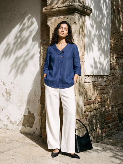 Linen Trousers – Noor by Maravesse (3)
